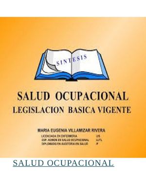 Salud Ocupacional legislacion