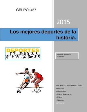 Los Mejores Deportes De La Historia