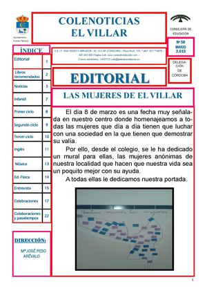 "Colenoticias" El Villar nº 59