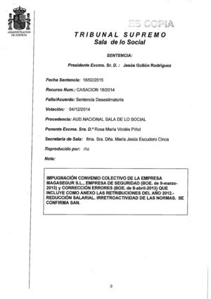 Sentencia Ts Convenio Magasegur