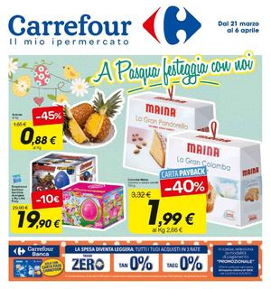 Volantino Carrefour Iper Piemonte Dal 21 Marzo Al 6 Aprile
