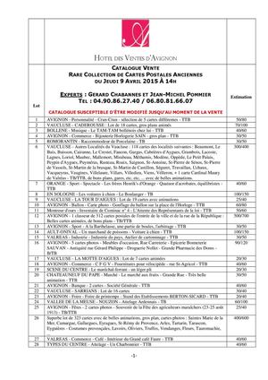 Cartes Postales Anciennes 09-04-2015