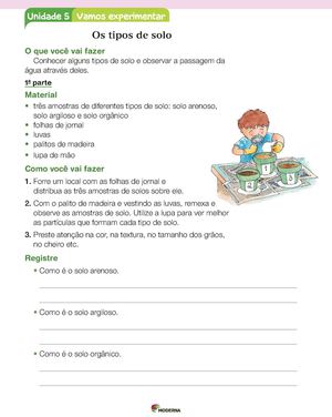 3 Ano - Unidade 5 - Aluno