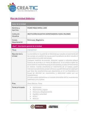 Plan De Unidad Gfhfjmhhh