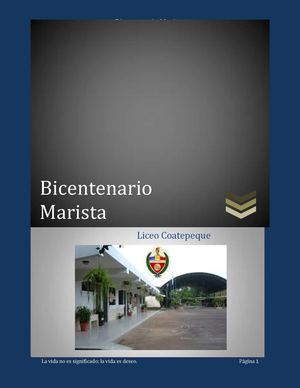 Vicentenario Marista