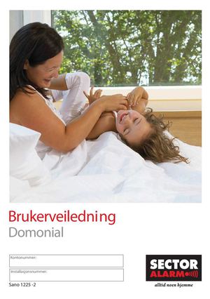 Bruksanvisning Alarm