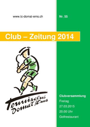 Clubzeitung 2014