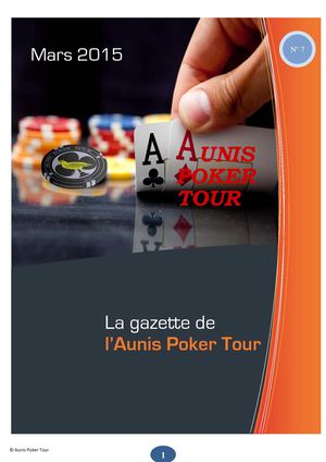 La Gazette de l'Aunis Poker Tour N°7