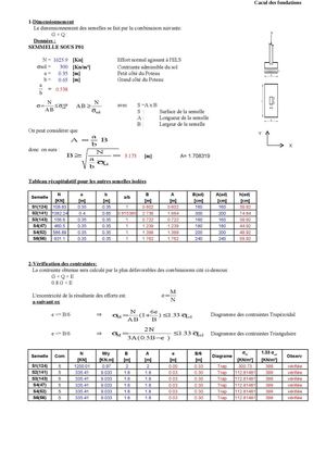 Semelle Isol E Sous N