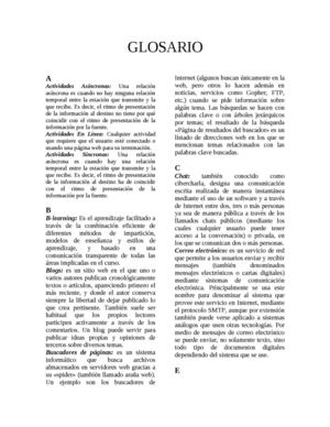 Glosario