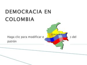 Democracia En Colombia (1)