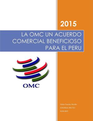 REVISTA DE LA INFLUENCIA DE LA OMC EN EL PERU