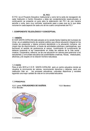 PEI SEDE Santa Catalina