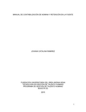 Contabilización De Nomina Y Prestaciones Sociales