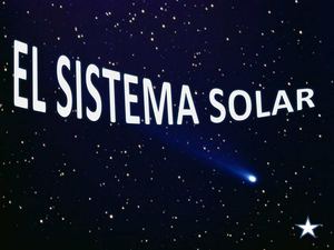 Tema 7 El Sistema Solar