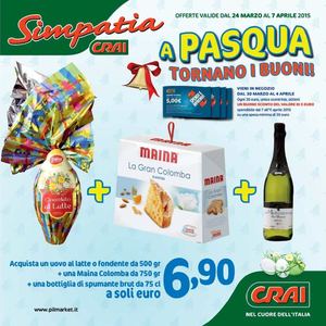 Volantino Crai Simpatia Dal 24 Marzo Al 7 Aprile