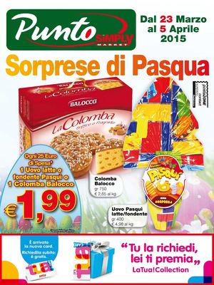 Volantino Punto Simply Dal 23 Marzo Al 5 Aprile