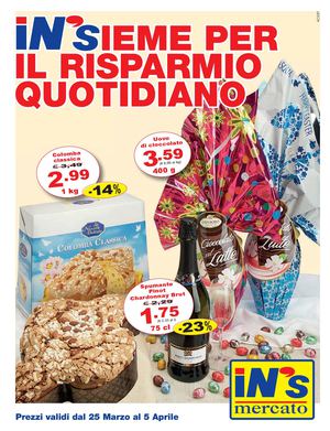 Volantino Ins Dal 25 Marzo Al 5 Aprile