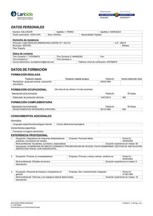 Cv Resumido Empresa Exterior 1426608520930