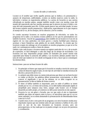 Locutor