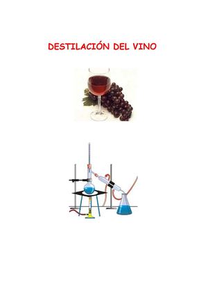 Destilación Vino