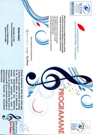 Programme du concert
