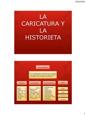 Caricatura E Historieta Otras Acepciones (1)