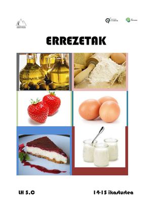 Errezetak LH 5. C (14-15)