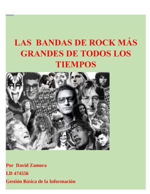 Las Bandas De Rock Más Grandes De Todos Los Tiempos