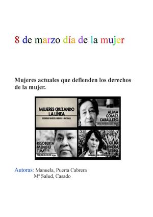 Dia De La Mujer Para Calameo