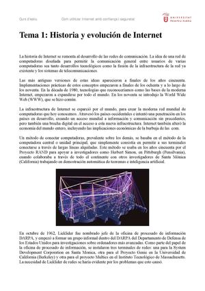 Evolucion Del Internet