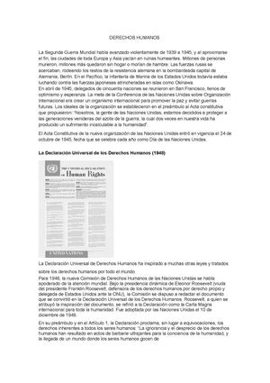 Derechos Humanos