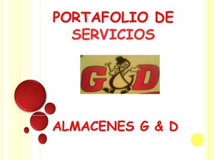 Almacenes G & D