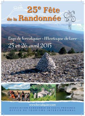 Randonner en Haute-Provence Programme 2015
