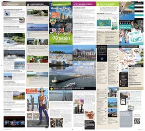 Carte Touristique Français/Anglais