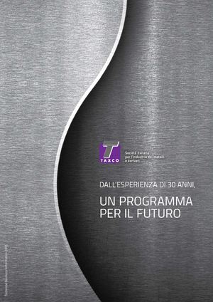 Catalogo Taxco Ita 2015