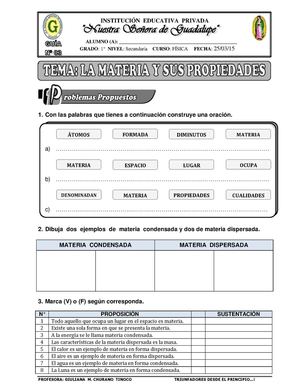 Guia Materia Y Sus Propiedades