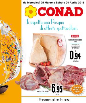 Volantino Conad Abruzzo Molise Marche Dal 25 Marzo Al 4 Aprile
