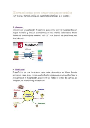 Herramientas Para Crear Mapas Mentales