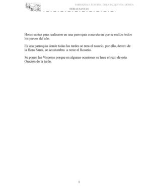 Baines, Valerio 55 Horas Santas