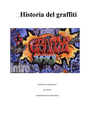 Historia Del Graffiti