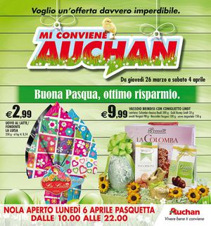 Volantino Auchan Campania Dal 26 Marzo Al 4 Aprile