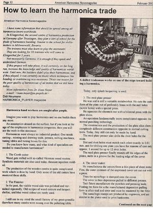 Seydel - How To Learn The Harmonica Trade