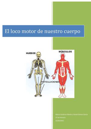 Aparato Locomotor - Marco y Daniel - 5º