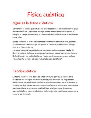 Física Cuántica Alan Quintero