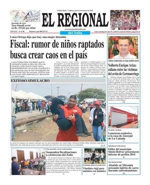 El Regional del Zulia 26 03 2016