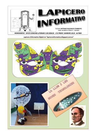 Lapicero Informativo Nº 110 Monográfico 24 3 15