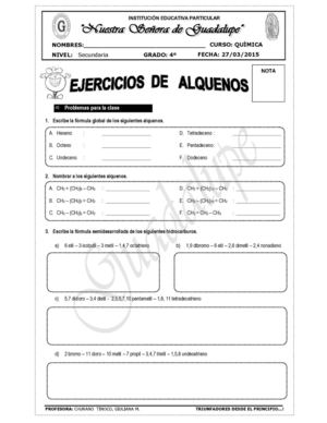 Guía De Alquenos
