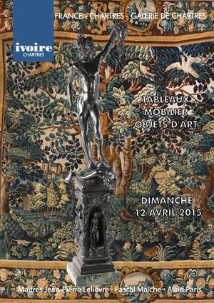 TABLEAUX - MOBILIER - OBJETS D\'ART XVIIème - XVIIIème - XIXème  - Dimanche 12 avril 2015 à 14H: