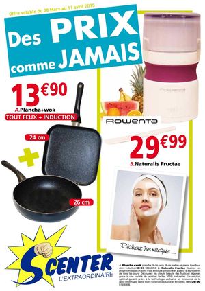 Prospectus S'Center Des PRIX comme JAMAIS